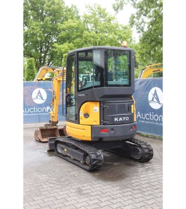Mini excavator Kato 27-V4 Diesel 13.6kW Kato 27-V4 2 image 4