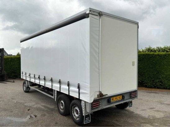Flatbed trailer Berne 2004 Van Berne-Hedel Schamelwagen 2004 2 Flatbed open trailers image 4