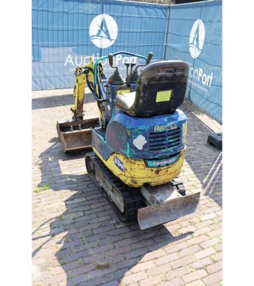 Mini excavator Ammann Yanmar SV05 Diesel 5kW 2004 (Margin) SV05 2004 2 image 4
