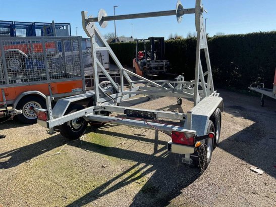 Hose reel wagon NIEWIADOW 2024 Niewiadow Haspelwagen 2024 2 Flatbed open trailers image 24