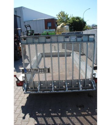 Machine transporter Temared 3500kg 2022 temared 2022 2 Flatbed open trailers image 4