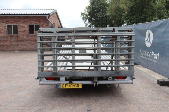 Machine transporter Veldhuizen Baveco P26-1 6500kg 1997 (Margin) VELDHUIZEN Baveco P26-1 1997 2 Flatbed open trailers image 4