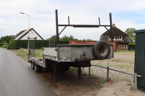 Semi-Low Loader Veldhuizen P31-5A 9000kg 2005 VELDHUIZEN P31-5A 2005 2 Lowloader semi-trailers image 4