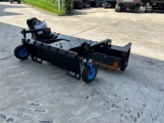 Rotary tiller/Stone roller suitable for skid steer loader Giyi LPR71 2026 Giyi LPR71 2026 2 image 4