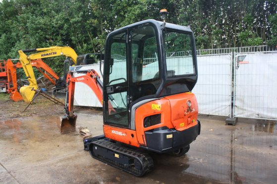 Mini excavator Kubota KX016-4 Diesel 2014 KX016-4 2014 2 image 4