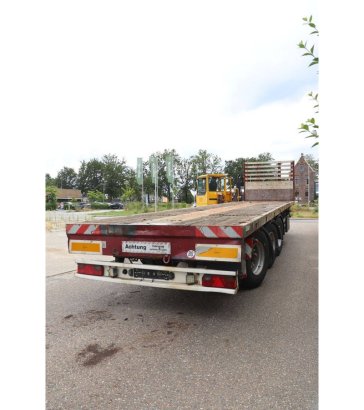 Flatbed Semi-trailer Meusburger MPS-3 38.5t 2010 MEUSBURGER MPS-3 2010 2 image 4