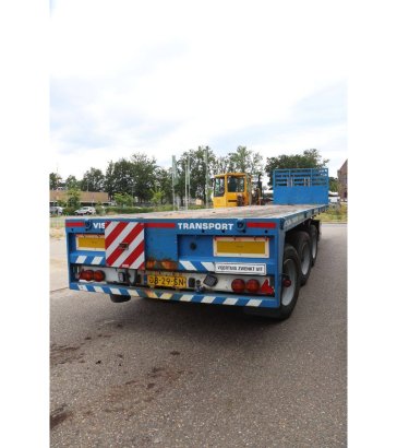 Flatbed Semi-trailer Lako TU346A 48t 1991 lako TU346 A 1991 2 image 4
