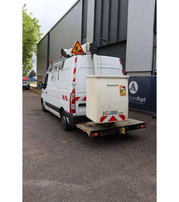 Truck mounted aerial platform Renault Master KLUBB KL32 Diesel 145hp 12.5m 2021 Master KLUBB KL32 2021 2 image 4