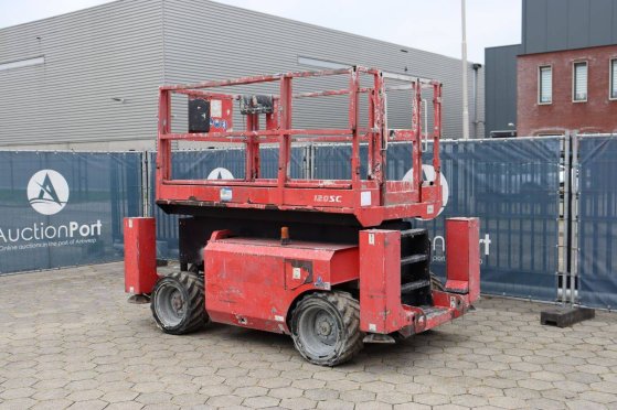 Manitou 120SC Diesel Scissor Lift 11.96m 2010 120 SC 2010 2 Scissor Lifts image 4