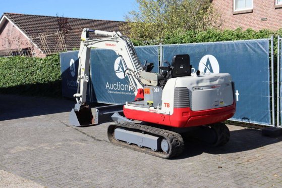 Crawler excavator Takeuchi TB125 Diesel 17kW 2008 (Margin) TB125 2008 2 image 4