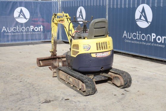 Mini excavator Yanmar ViO10-2A Diesel 9.2kW 2006 844 2006 2 image 4