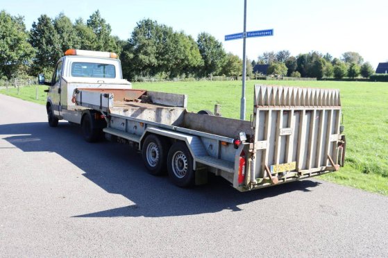 BE Combination Iveco Daily 35C13T Diesel 125hp 2000 with Semi-Low Loader Daily 35C13T 2000 2 Small Vans image 4
