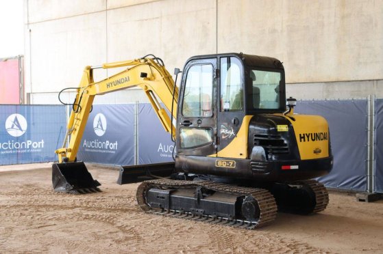 Crawler excavator Hyundai R60-7 Diesel 40kW 2012 R60-7 2012 2 Crawler Excavators image 4