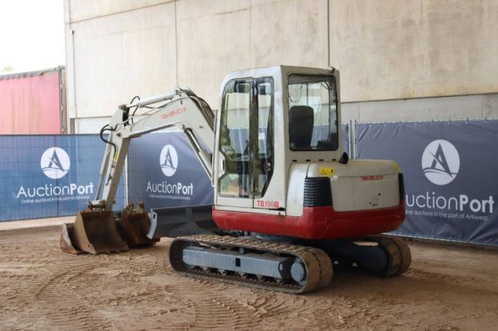 Crawler excavator Takeuchi TB150C Diesel 27.3kW 2012 TB150C 2012 2 Crawler Excavators image 4
