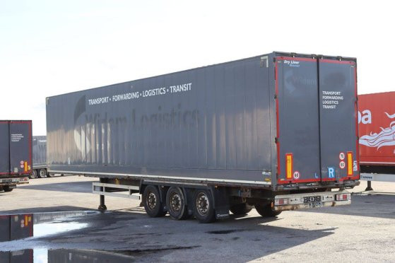 Closed Semi-Trailer Krone SD 39000kg 2014 SD 2014 2 Box semi-trailers image 4