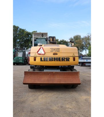 Wheel excavator Liebherr A316 Litronic Diesel 86kW 2005 6665 2005 2 Wheeled Excavators image 4