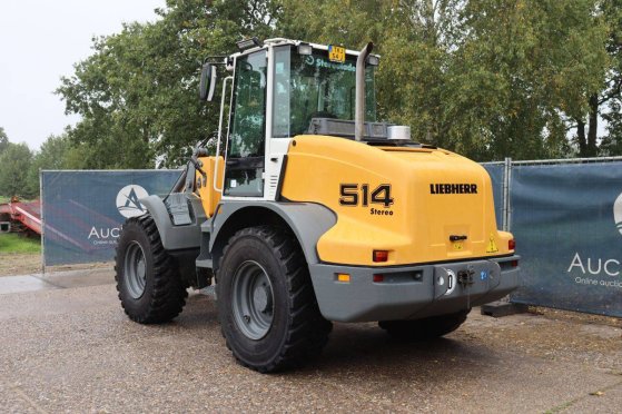 Liebherr L514 Stereo Diesel Wheel Loader 76kW 2016 L514 Stereo 2016 2 Wheel Loaders image 4