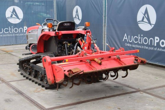 Crawler tractor Yanmar CT118 Diesel 18hp with cultivator CT118 2 image 4