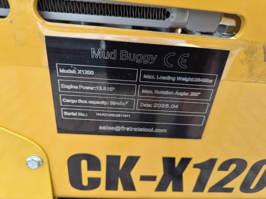 Tracked dumper CK-X1200 Petrol 9.9kW 2026 New Å koda CK-X1200 2026 1 Mini dumpers image 4