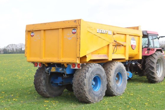 Agricultural Tipper Beco GIGANT 180 2001 Beco GIGANT 180 2001 2 Dump trailers image 5