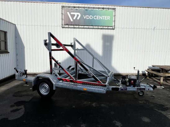 Cable Reel Trailer Tano 1500kg 2.60x1.74m Tano Kabeltrommel 2 Flatbed open trailers image 5