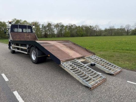 Machine transporter Mercedes-Benz Atego 1823 Diesel 231hp 2001 Atego 1823 2001 2 Flatbed open trailers image 5