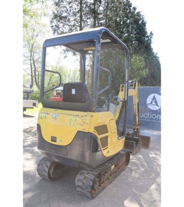 Mini excavator Yanmar SV16 Diesel 12.1kW 2016 923 2016 2 image 5