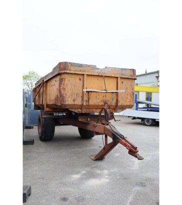 Miedema HS65 Tipper Trailer 1970 Miedema HS65 1970 2 Flatbed open trailers image 5