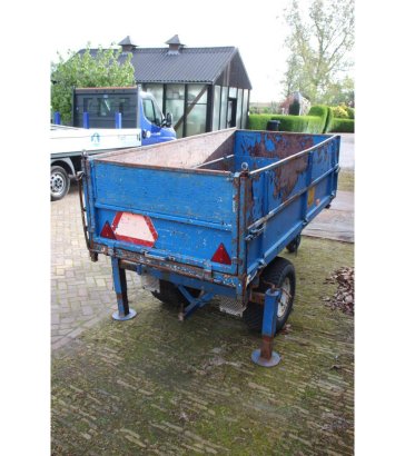 Side tipper Vlastuin TN15 1993 Vlastuin TN15 1993 2 Dump trailers image 5