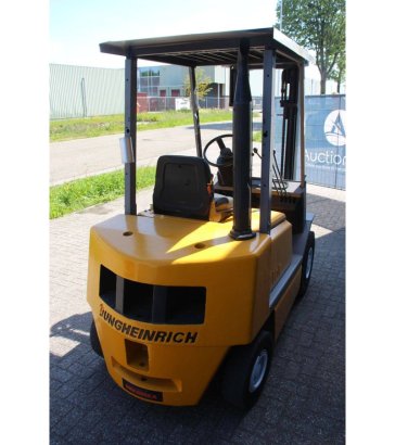 Forklift Jungheinrich DFG25 Diesel 2500kg 3.2m 1993 DFG25 1993 2 Forklift image 5