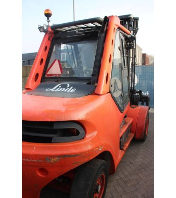 Linde H80D/900-03 Diesel Forklift 8000kg 3.75m 2007 9966 2007 2 Forklift image 5