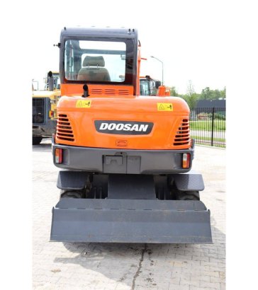Doosan DX60WN Diesel Wheeled Excavator 39kW 2020 Doosan DX60WN 2020 2 Wheeled Excavators image 5