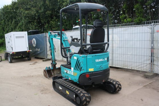 Mini excavator Sunward SWE18UF Diesel 13.4kW 2021 Sunward SWE18UF 2021 2 image 20