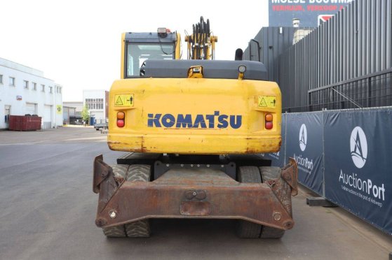 Tire crane Komatsu PW 148-8 Diesel 90kW 2011 915 2011 2 Wheeled Excavators image 5