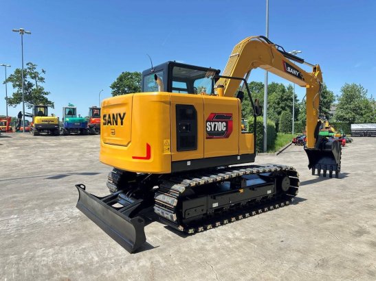 Sany SY70C Diesel Mini Excavator 2026 New SY70C 2026 1 Crawler Excavators image 5