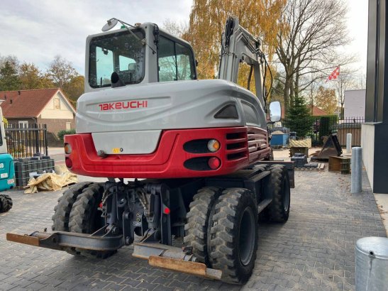 Wheel excavator Takeuchi TB295W Diesel 74kW 2014 TB295W 2014 2 Wheeled Excavators image 5