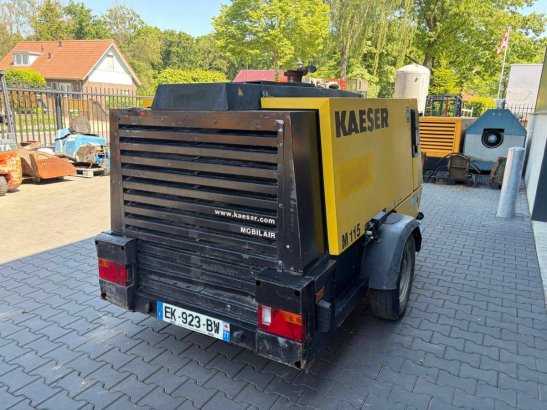Mobile Compressor Kaeser M115 Diesel 83.5kW 2016 M115 2016 2 Compressors image 5