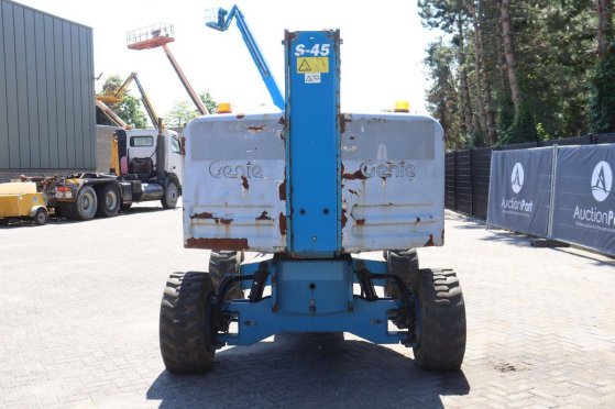 Telescopic boom lift Genie S-45 Diesel 227kg 13.2m 2012 S-45 2012 2 image 5