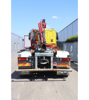 Crane truck Iveco Trakker 350 6x4 Diesel 2006 Trakker 350 6x4 HOOKLIFT + CRANE FASSI F120.22 (5/6 F) 2006 2 Crane trucks i...