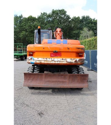 Wheel excavator Fiat Hitachi EX135W Diesel 76kW 2000 Fiat EX 135W 2000 2 Wheeled Excavators image 5