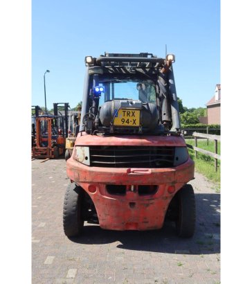 Linde H60T-01 LPG 6000kg Forklift 2011 H60T-01 2011 2 Forklift image 5