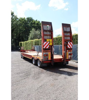 Low loader Gheysen & Verpoort R4020A 1999 Gheysen en Verpoort R4020A 1999 2 Lowloader semi-trailers image 5