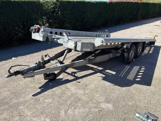 Machine transporter Saris Saris Machinetransporter 2003 2 Flatbed open trailers image 5