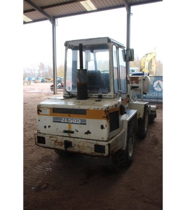 Wheel loader Zettelmeyer ZL 502 Diesel 35kW 1995 Zettelmeyer ZL 502 1995 2 Wheel Loaders image 20