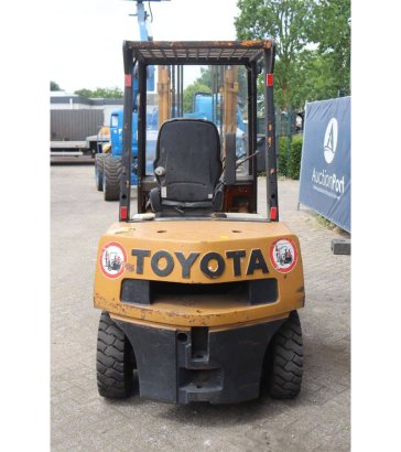 Forklift Toyota 02-4FD25 Diesel 2500kg 3.5m 1994 02-4FD25 1994 2 Forklift image 35