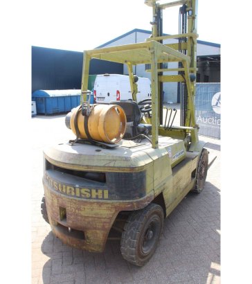 Forklift Mitsubishi FG-35 LPG 3800kg 5.2m 1990 FG-35 1990 2 Forklift image 35