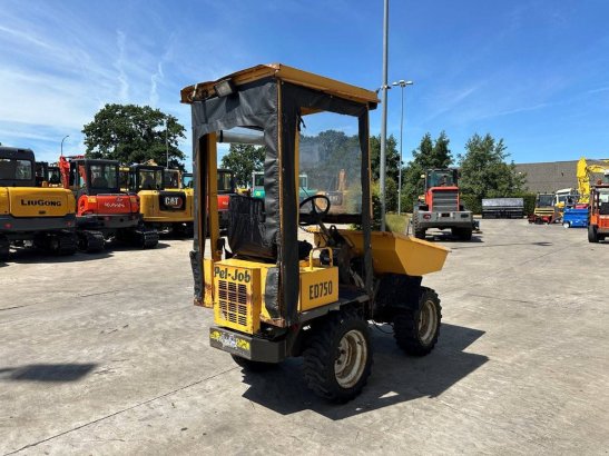 Tire dumper Pel-Job ED 750 Diesel 1999 ED 750 1999 2 Dump Truck image 5