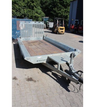 Machine transporter Temared 3500kg 2022 temared 2022 2 Flatbed open trailers image 5