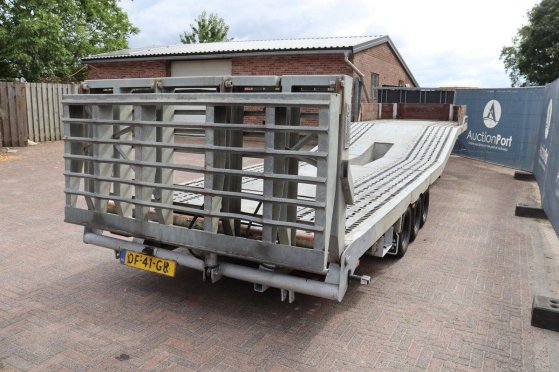 Machine transporter Veldhuizen Baveco P26-1 6500kg 1997 (Margin) VELDHUIZEN Baveco P26-1 1997 2 Flatbed open trailers image 5