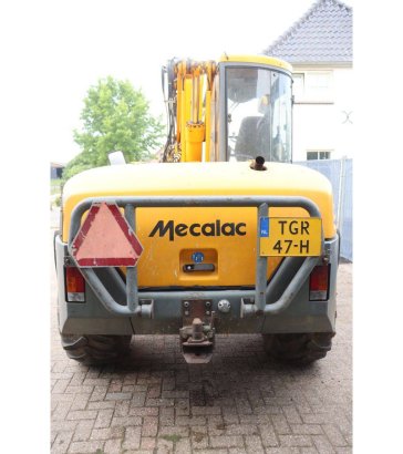 Wheel excavator Mecalac 12 MXT Diesel 68kW 1997 Mecalac 12 MXT 1997 2 Wheeled Excavators image 5